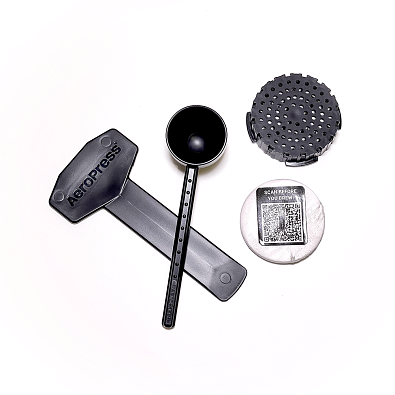 Кофеварка ручная AeroPress Clear Purple